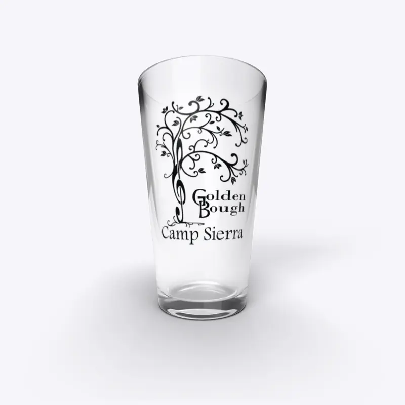 Pint Glass Black